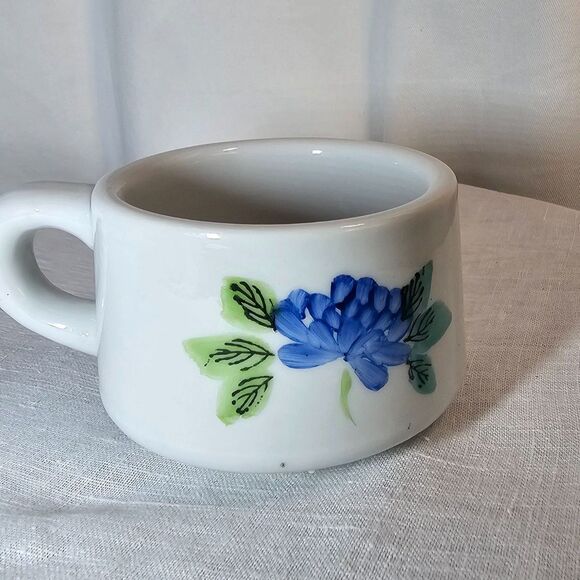 Vintage F.S. Louie & Co. of Berkeley CA Floral Bird Restaurant Ware Chinese Cup - Picture 2 of 4